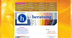 Desktop Screenshot of h-beratung.com