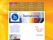 Tablet Screenshot of h-beratung.com